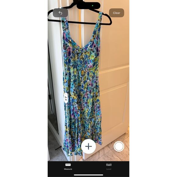 NWOT ZARA Floral Print V-Neck Midi Dress, Med $89 C14 - Picture 12 of 13